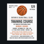 Orange Basketball, Basketball Training Course Flyer<br><div class="desc">Orange Basketball,  Basketball Training Course Advertising Flyers By The Business Card Store</div>