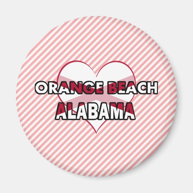 Orange Beach, Alabama Magnet (Front)