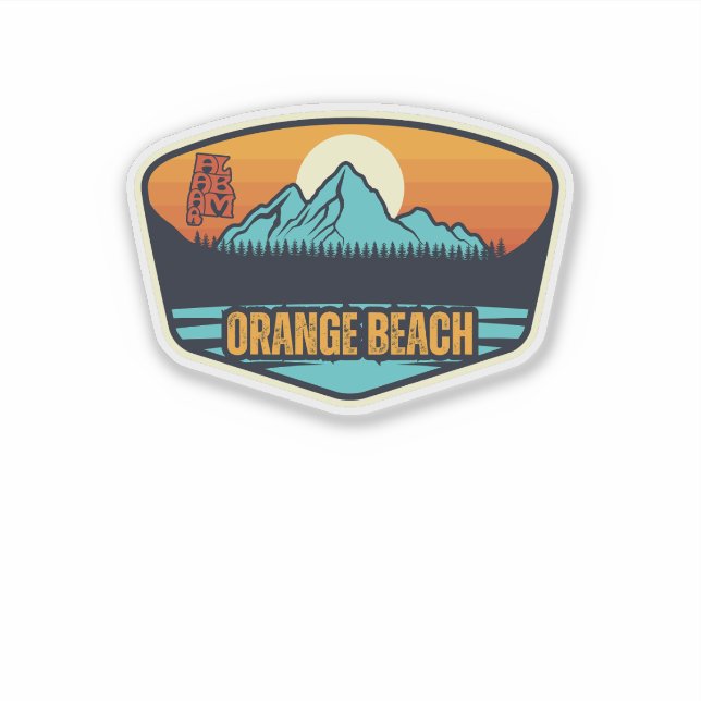 Orange Beach, Alabama Sticker (Front)