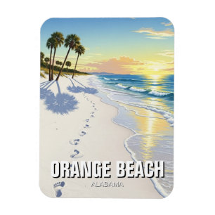 Orange Beach Alabama Travel Magnet