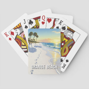 Orange Beach Alabama Travel Poker Cards