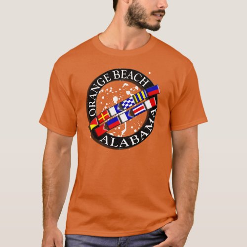 Orange Beach Nautical T_shirt