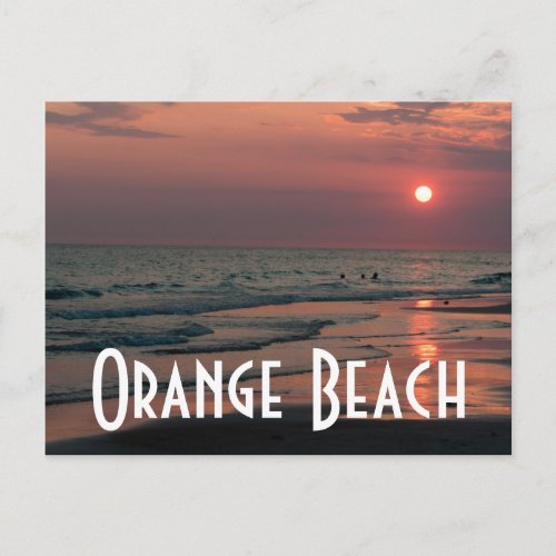 Orange Beach Postcard