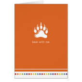 Orange | Bear With Me (Front)