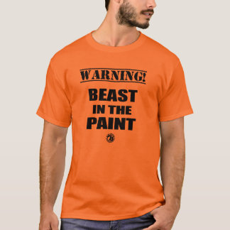 Orange " Beast In The Paint" True Breed T-shirt
