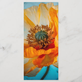Orange Beauty Bookmark Menu