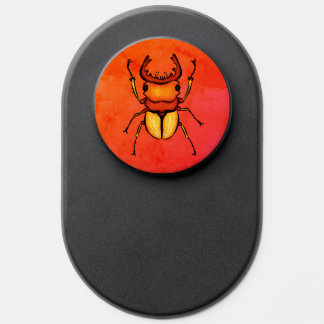 Orange Beetle Goblincore Entomology Insect Lover PopSocket