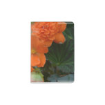 Orange Begonias Passport Holder