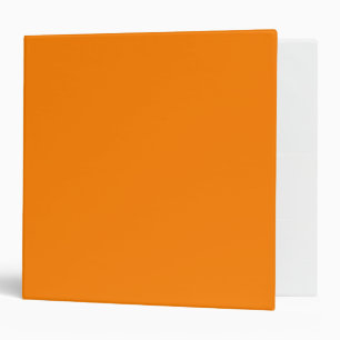 Orange Binder