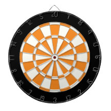 Orange Black And White