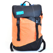 Orange & Black Discover Pack Backpack (Back)