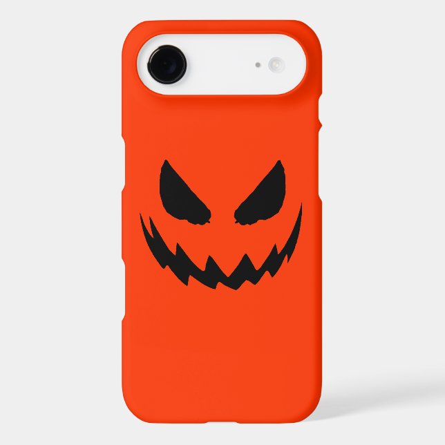 Orange & Black Jack-O-Lantern Case-Mate iPhone Case (Back)