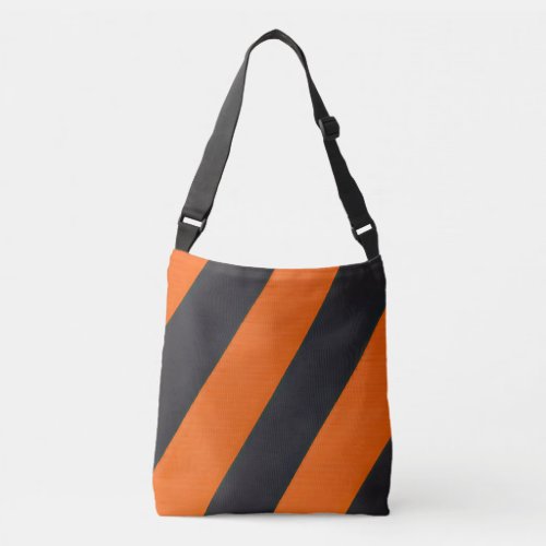 orange black stripes Cross_Body Bag