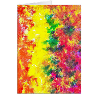 Orange Blaze Card A3