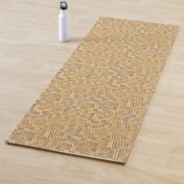 Orange Bloom  Yoga Mat (In Situ)