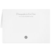 Orange Blossom Card (Back Horizontal)