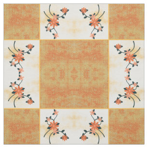 Orange Blossom Fabric