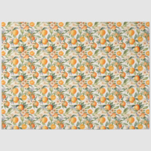 Orange Blossom Tissue Paper