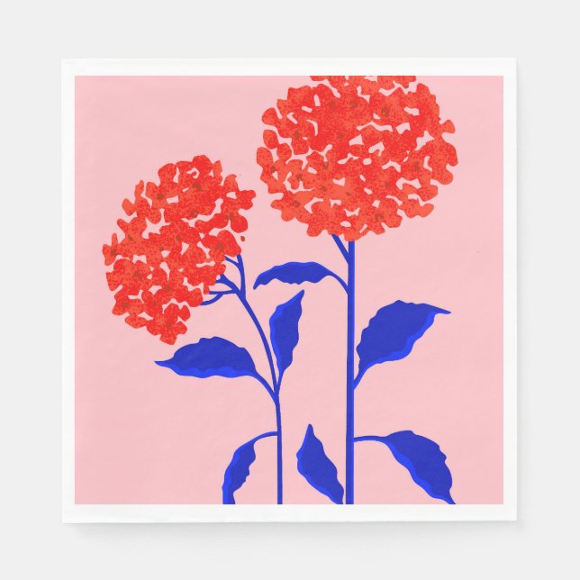 Orange Blossoms Napkins (Front)