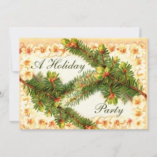 Orange Blossoms Party Invitation