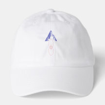 Orange+ Blue cap