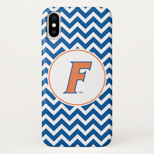 Orange & Blue Florida F Logo Case-Mate iPhone Case (Back)