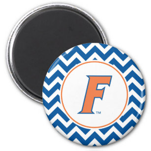 Orange & Blue Florida F Logo Magnet