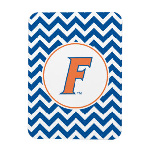 Orange & Blue Florida F Logo Magnet