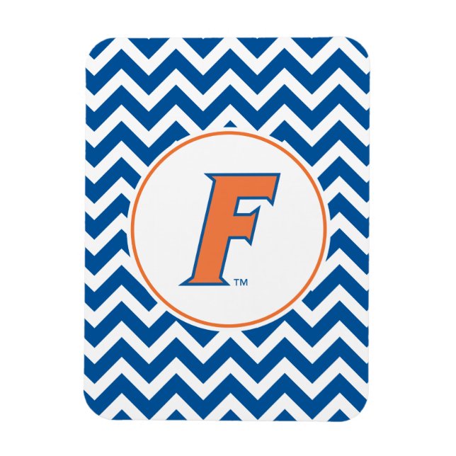 Orange & Blue Florida F Logo Magnet (Vertical)