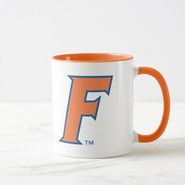 Orange & Blue Florida F Logo Mug (Right)