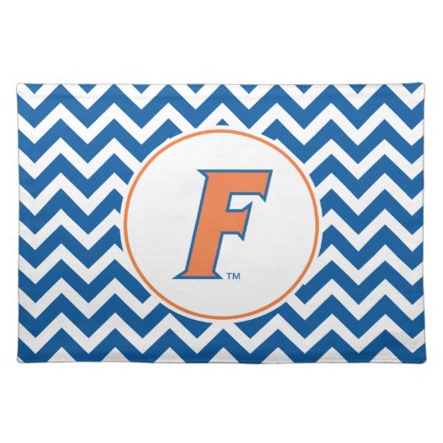 Orange  Blue Florida F Logo Placemat