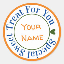 Orange Blue Green Special Sweet Treat for You