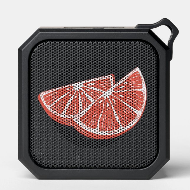 Orange Bluetooth Speaker (Front)
