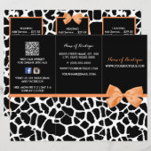 Orange Bow Boutique Branding (Front/Back)