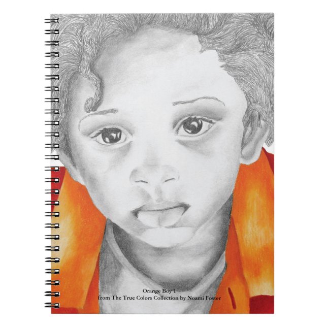 Orange Boy 1 Notebook (Front)