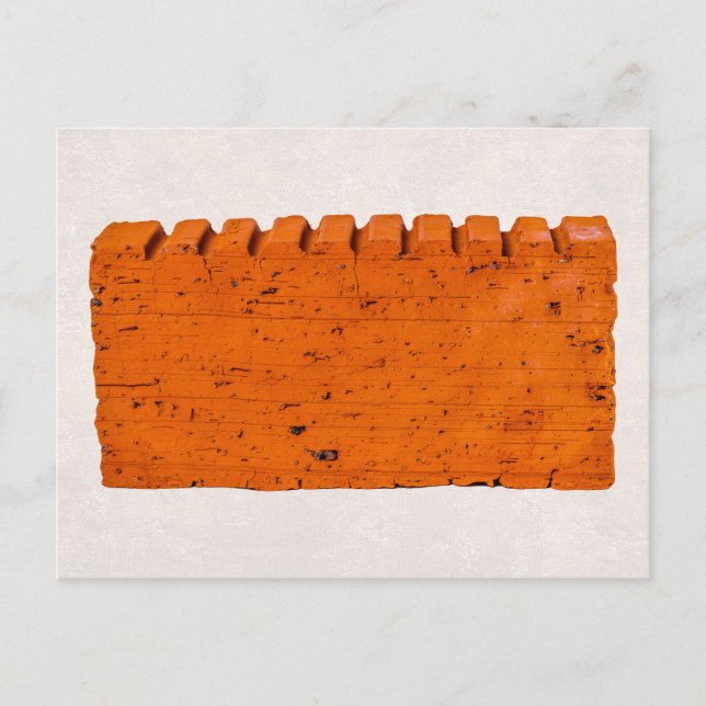 Orange Brick - Atom Of Creation Postcard (Front)
