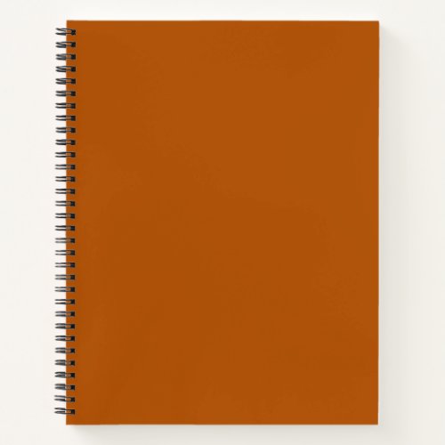Orange Brick Spiral Notebook