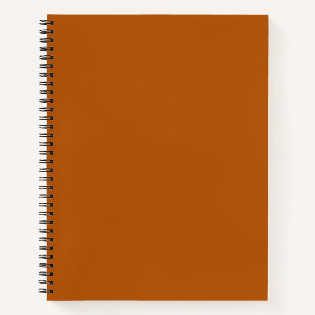 Orange Brick Spiral Notebook (Front)