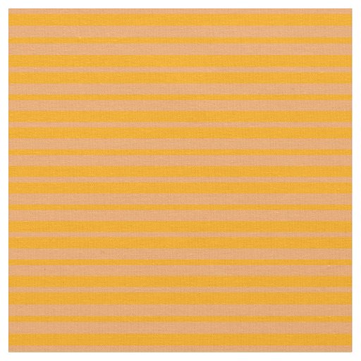 Orange & Brown Lined Pattern Fabric