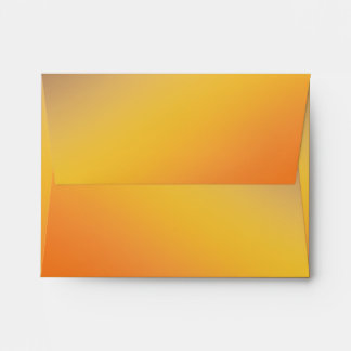 Orange Brown Ombre Gradient Blur Abstract Design Envelope
