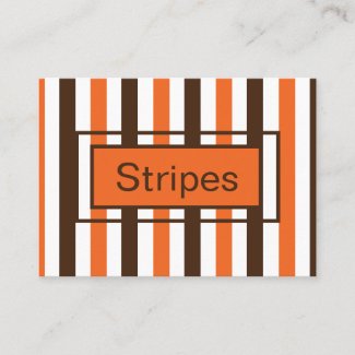 Orange Brown Vertical Stripes Pattern