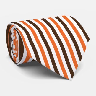 Orange Brown Vertical Stripes Pattern