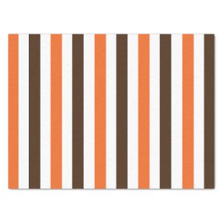 Orange Brown Vertical Stripes Pattern