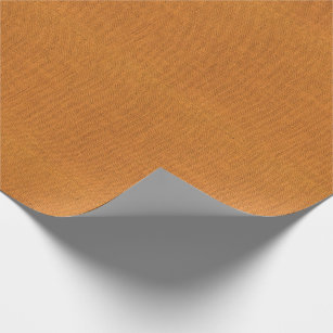 Minimalist Elegant Brown Twine Jute Solid Plain Wrapping Paper | Zazzle