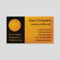 Orange Business Card