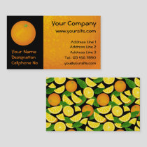 Orange Business Card