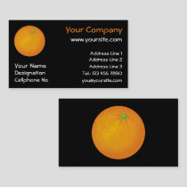 Orange Business Card