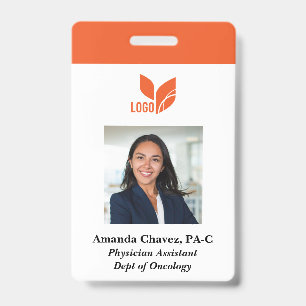 Orange Business Employee Photo Badge