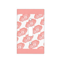 Orange Butterflies Light Switch Cover