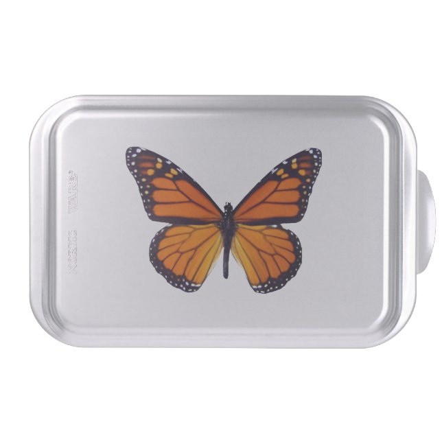 Orange Butterfly Cake Pan (Front)